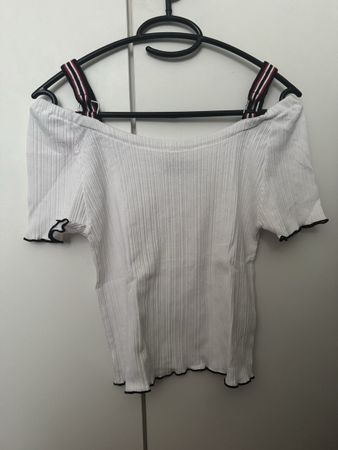 Lot de 2 t-shirts blancs taille S