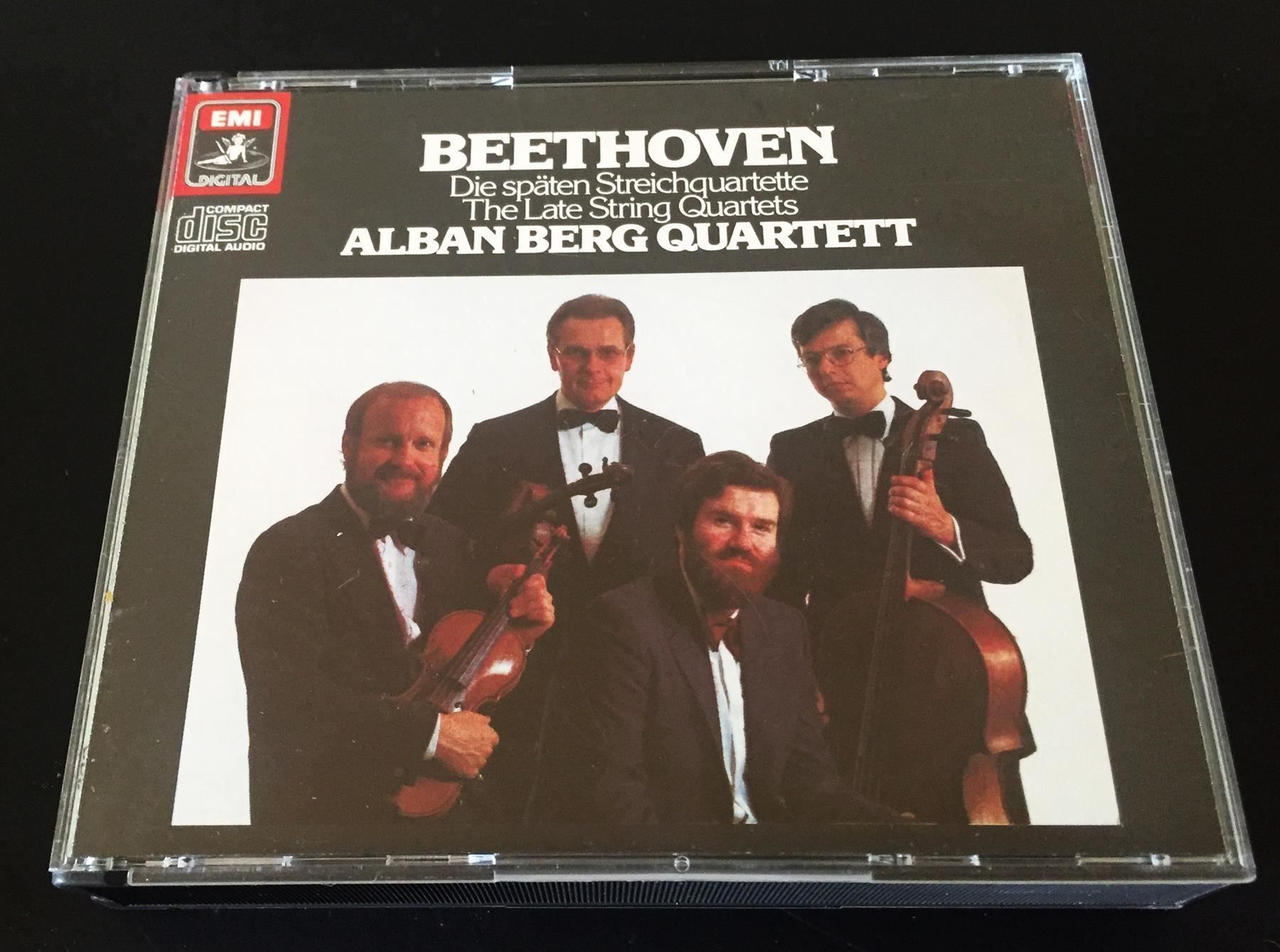 CD: Beethoven Alban Berg Late String Quartets 4CD Boxset N.Mint – Usato da Genève venduto da Cockattoo 1
