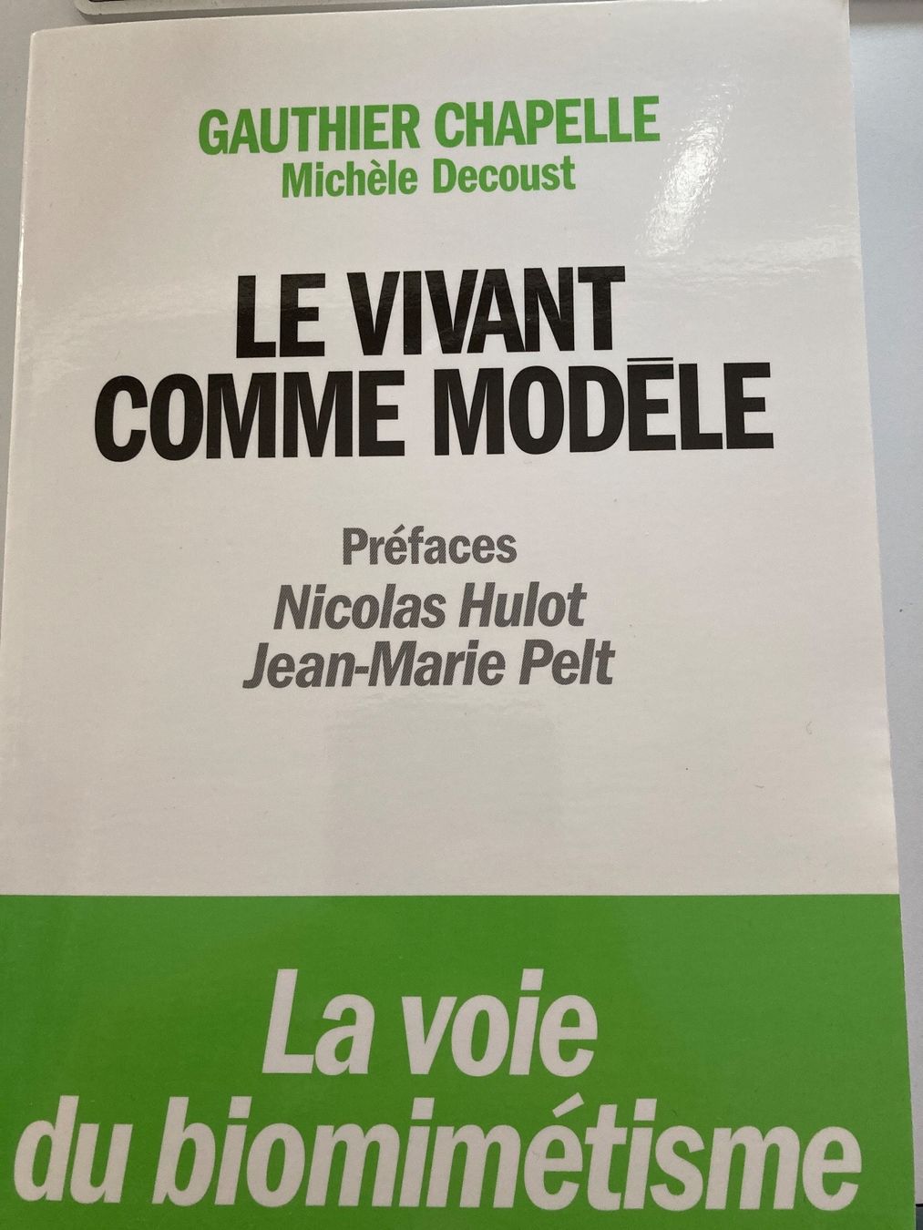 Libri: Le vivant comme modèle Gauthier Chapelle, Michèle Decoust – Usato da Delémont venduto da ant_ghk7