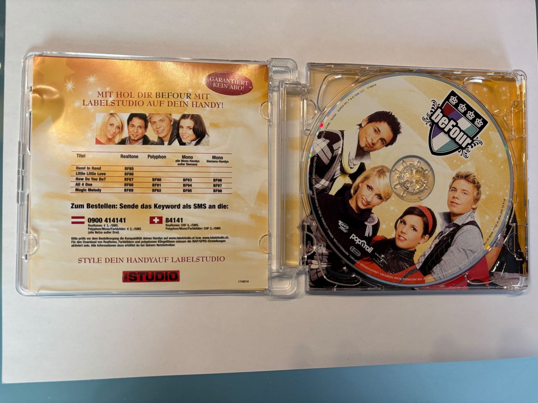 CDs: CD BeFour – Gebraucht aus Lostorf von Core84lo 1