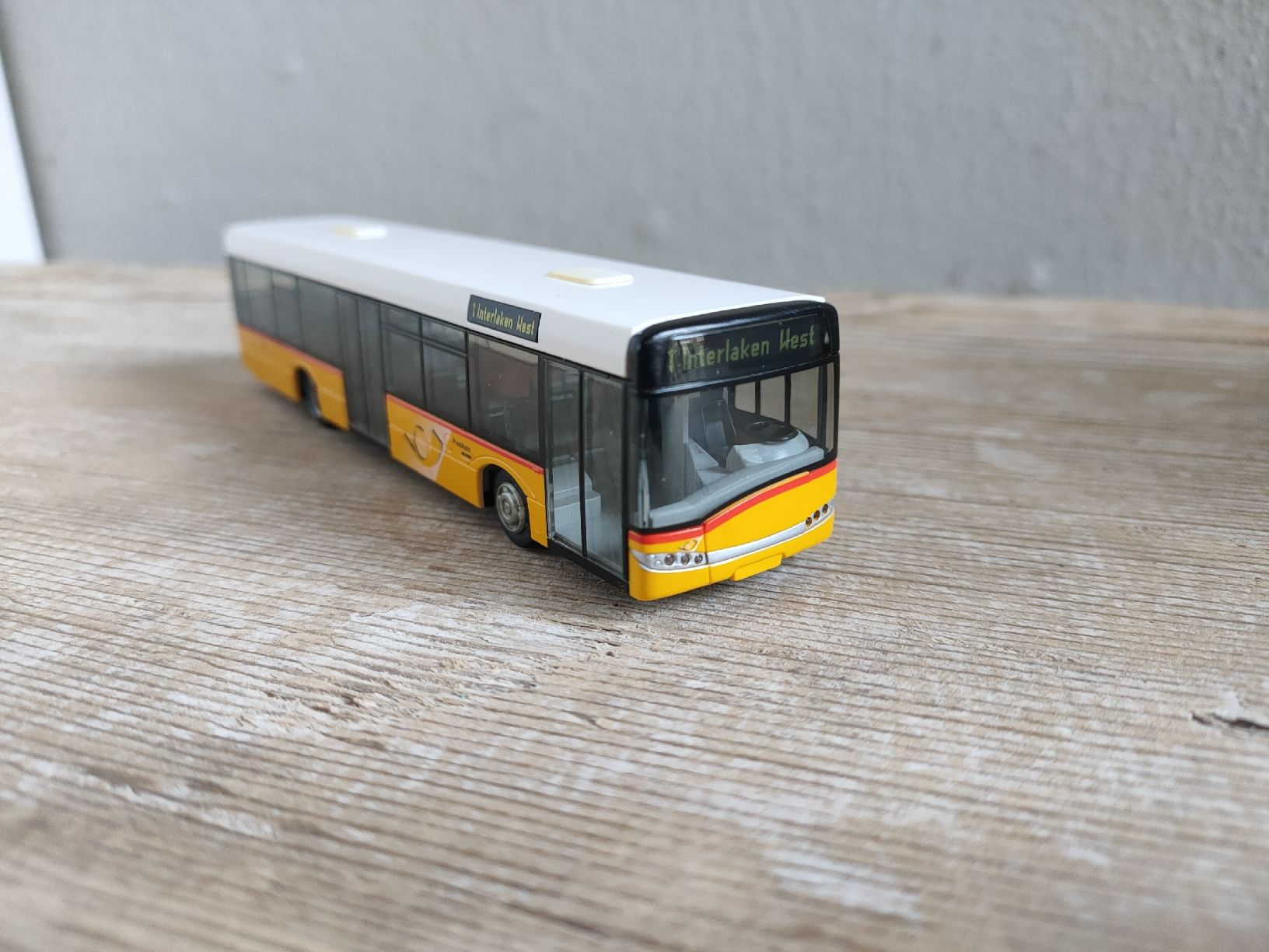 Rietze Modellini d'auto: Rietze Solaris PostAuto – Usato da Burgdorf venduto da bri5 1