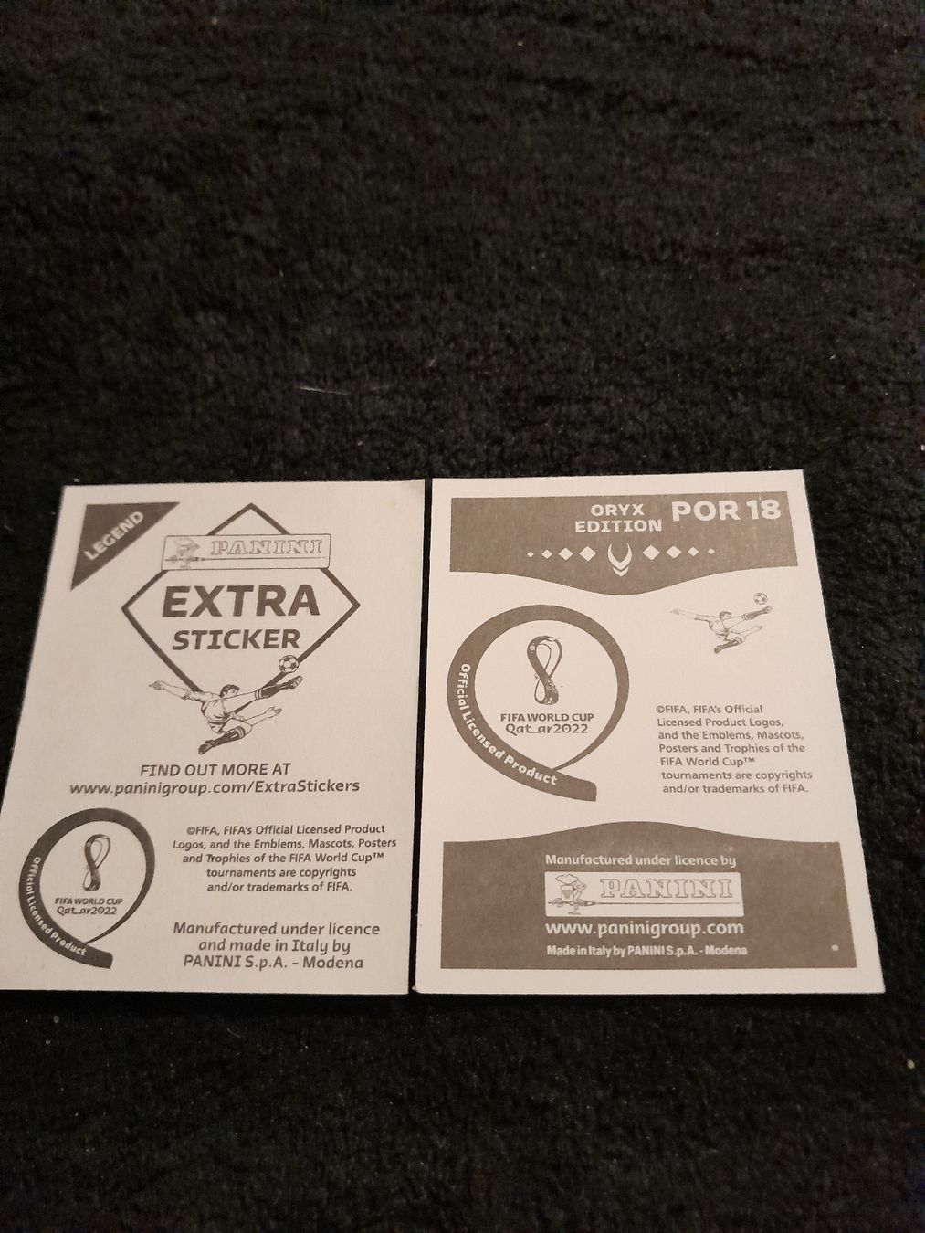Panini Carte collezionabili: Cristiano Ronaldo Panini Sticker2022  & "Extra-Sticker – Nuovo (secondo la descrizione) da oekingen venduto da beauty1964 1