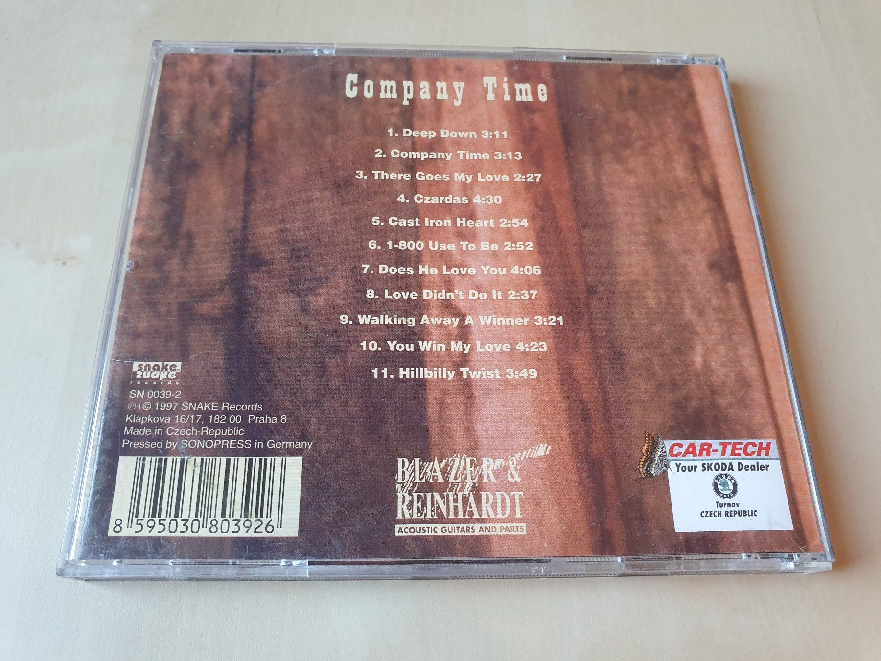CD: Company Time – Usato da Stansstad venduto da collectorsshop 1