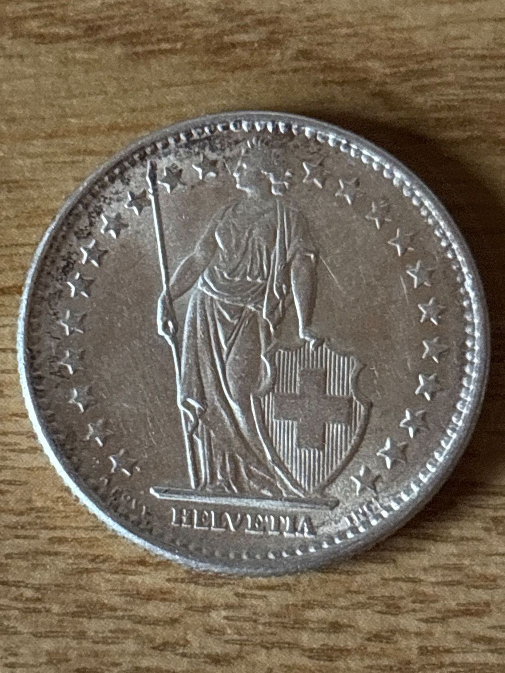 Toutes les monnaies: 2 Franken 1965 Silber – D'occasion à Salvenach par Haeseli59 1