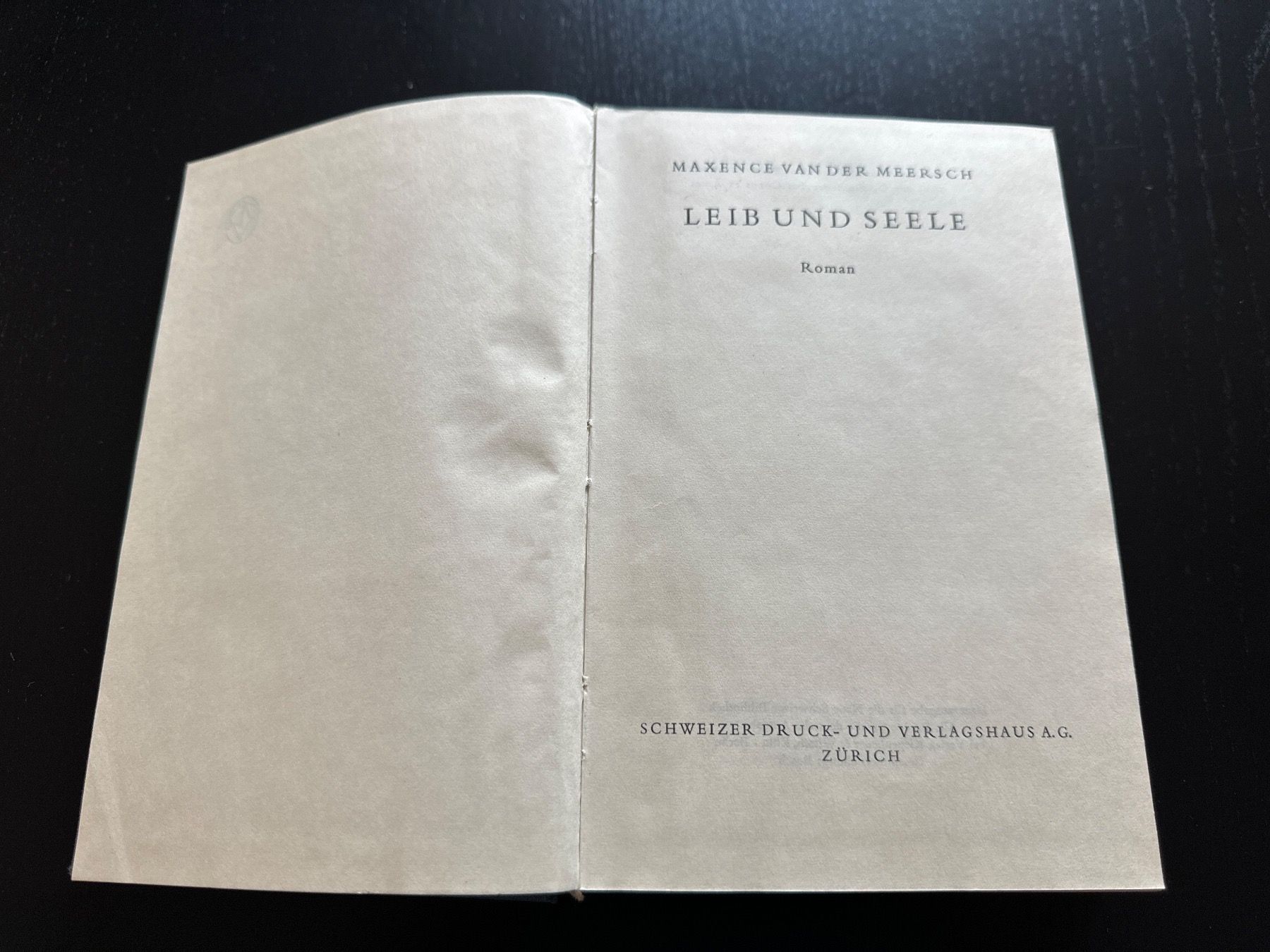 Libri: Leib und Seele – Usato da Erstfeld venduto da Uhu1980 1