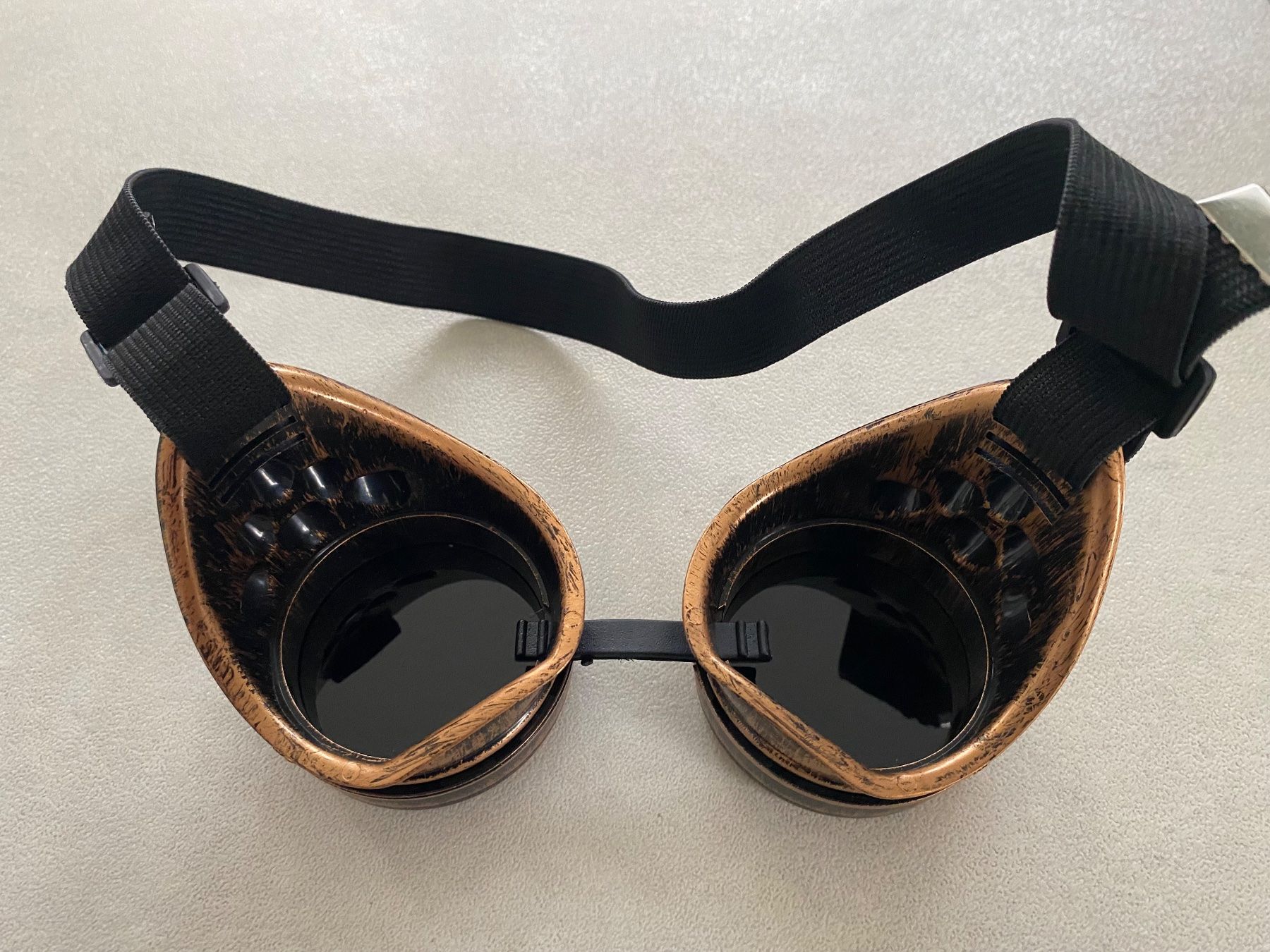 Occhiali & Lenti: Steam Punk Brille braun bronze – Nuovo e nell'imballaggio originale da Spreitenbach venduto da Brockiland-Flohmarkt 2