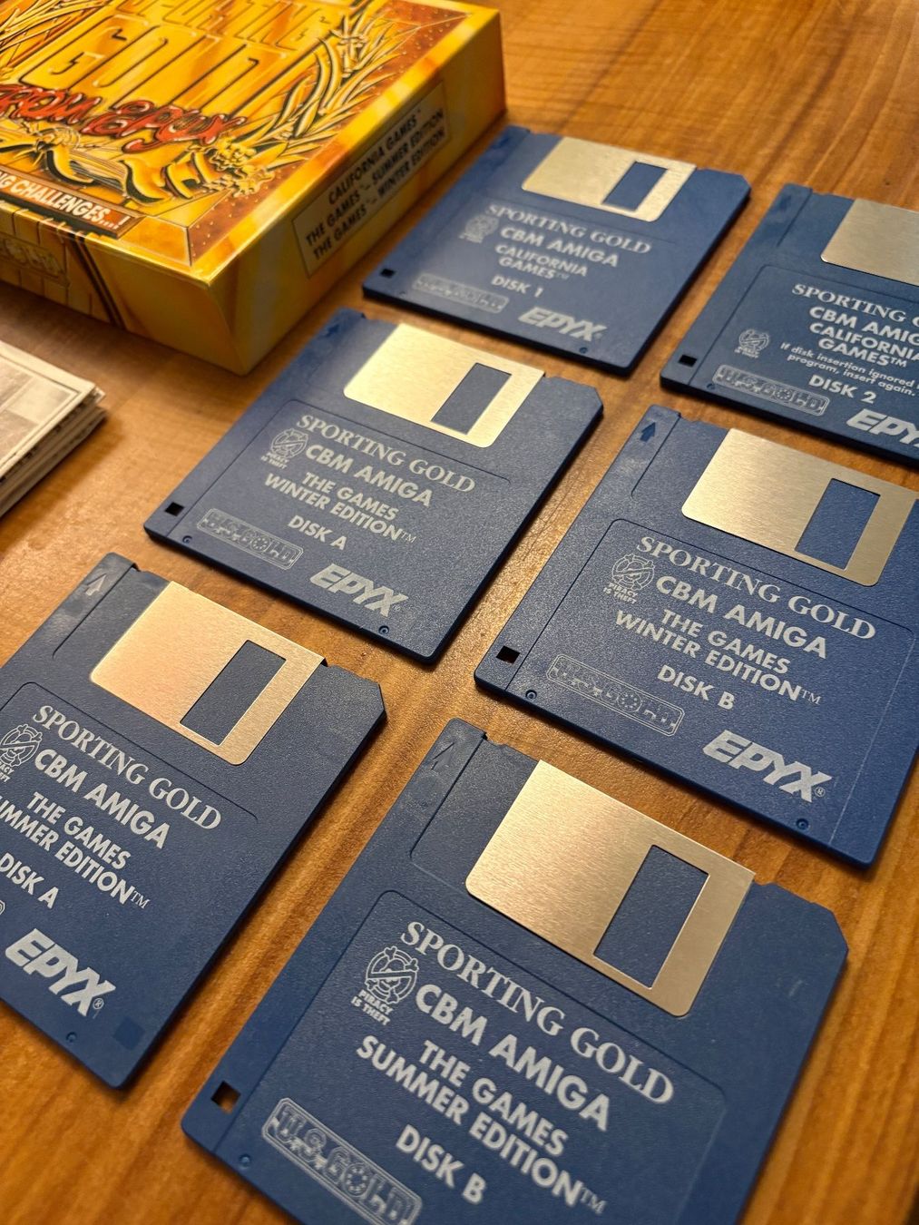 Giochi: Amiga Spiel: Sporting Gold from Epyx – Usato da Niederhasli venduto da Manuf0 3