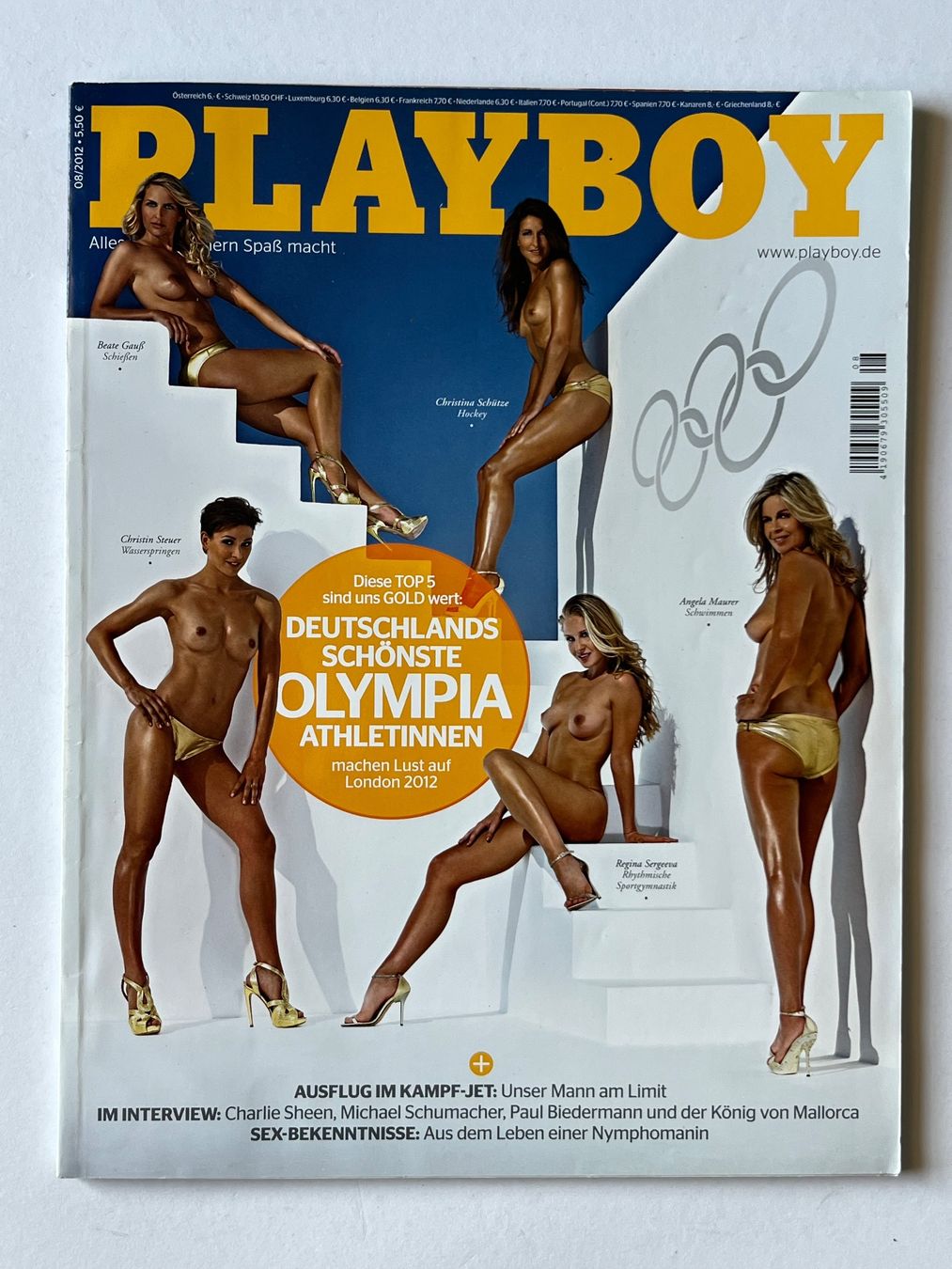 Zeitschriften & Magazine: PLAYBOY August 2012 [Versand gratis] – Gebraucht aus Aeugst am Albis von Capricornus310