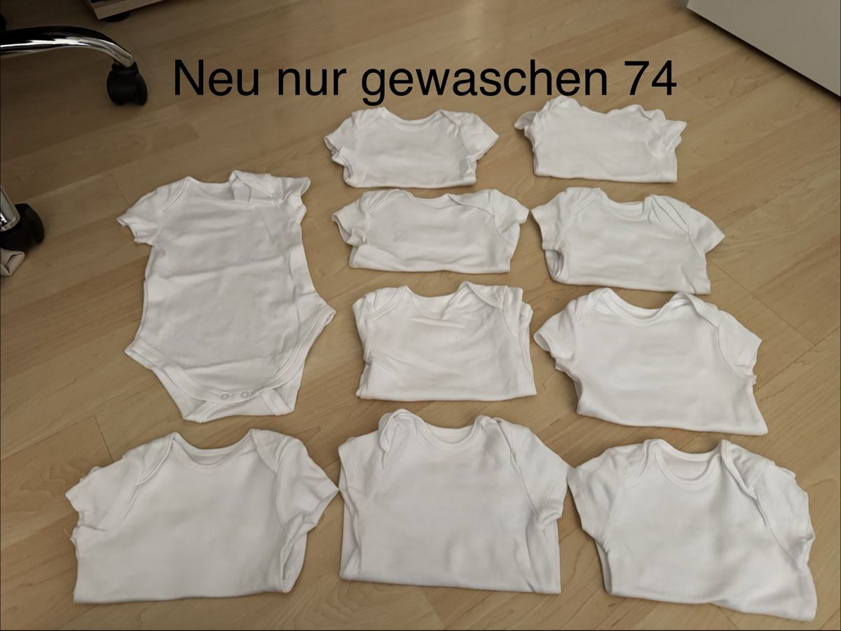 C&A Biancheria intima: Kurzarm Body Grösse 74 – Nuovo (secondo la descrizione) da Rotkreuz venduto da luxurybe