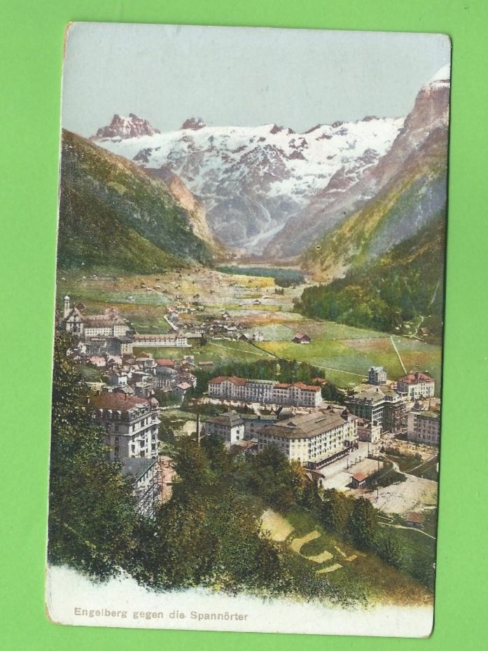 Ansichtskarten: Engelberg gegen die Spannörter – Gebraucht aus Zürich von t24_de