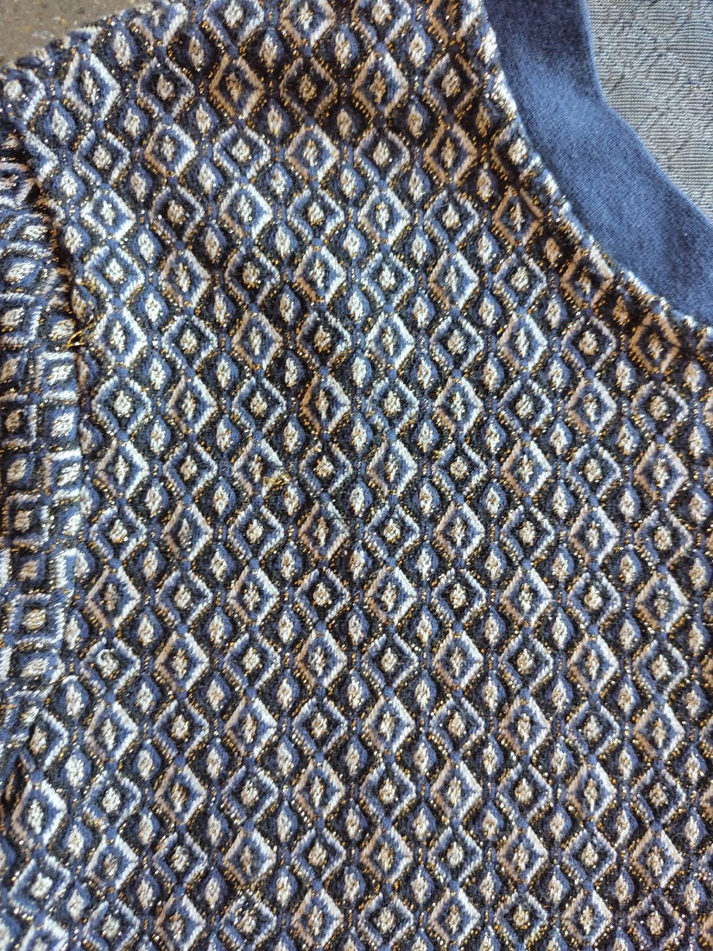 Giacche: Blaue und goldene Jacke – Usato da Zürich venduto da aurelie.99 1