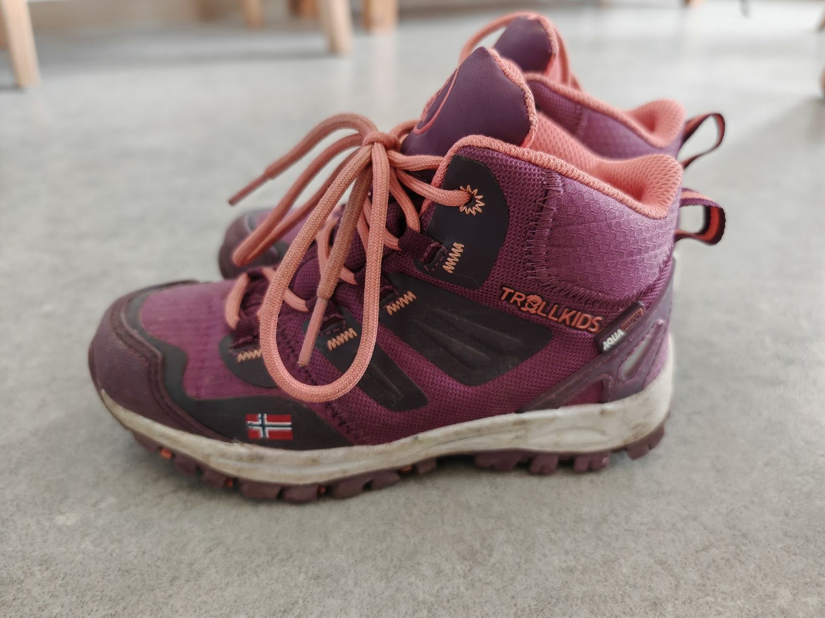 Schuhe für Mädchen: Trollkids Wanderschuhe lila pink Grösse 31 – Gebraucht aus Uster von ang_9wv7 3