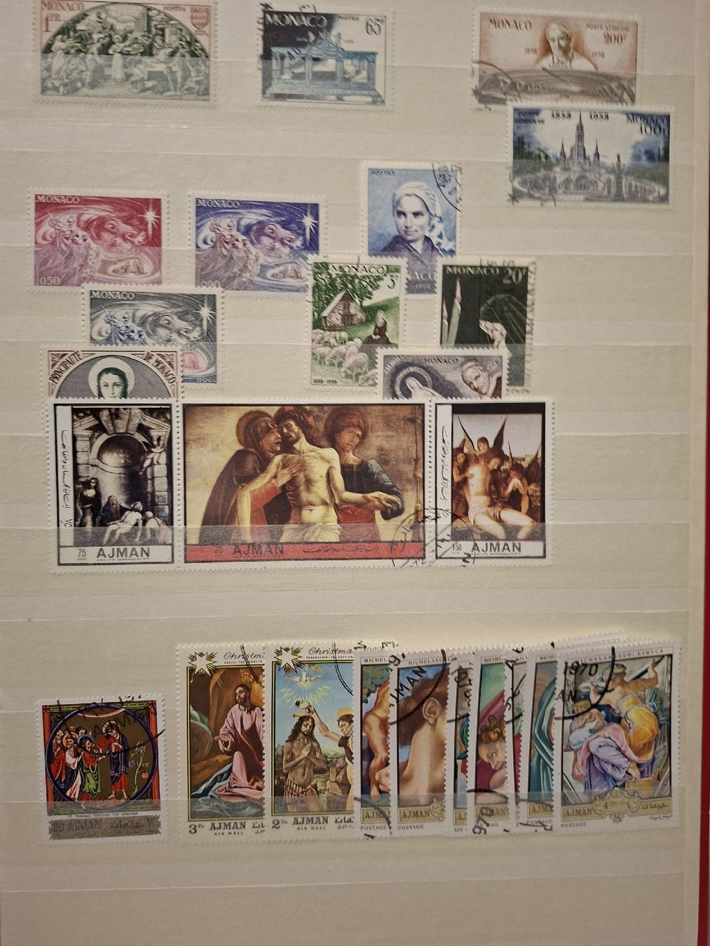 Alle Briefmarken: Grosse Motive Sammlung Glauben / Saage / Kirchlich – Gebraucht aus Balgach von SIMEON27 7