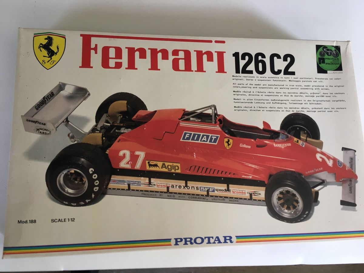 Ferrari Modellini d'auto: Protar Ferrari 126 C2 – Difettoso da Grellingen venduto da Toyhamster