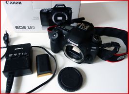 Canon Digitale Spiegelreflexkamera EOS 80D-Top Zustand