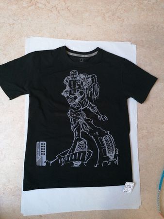 Cyberdog T-Shirt Gr. M Cyberpunk Gothic schwarz Neu