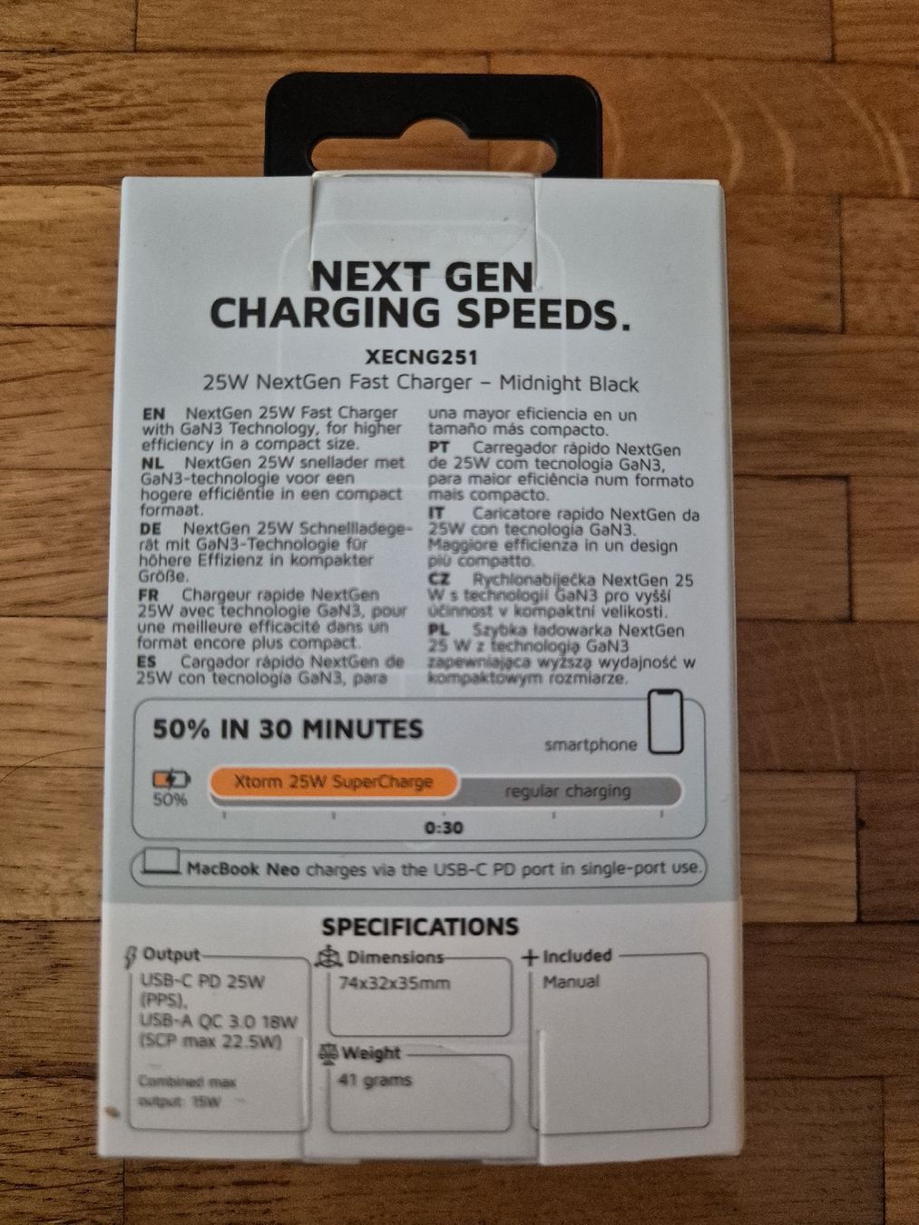 Xtorm Caricabatterie: Chargeur Xtorm 25W – Nuovo e nell'imballaggio originale da Onex venduto da pie_bx5h 1