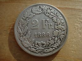 (S) 2 Franken 1886