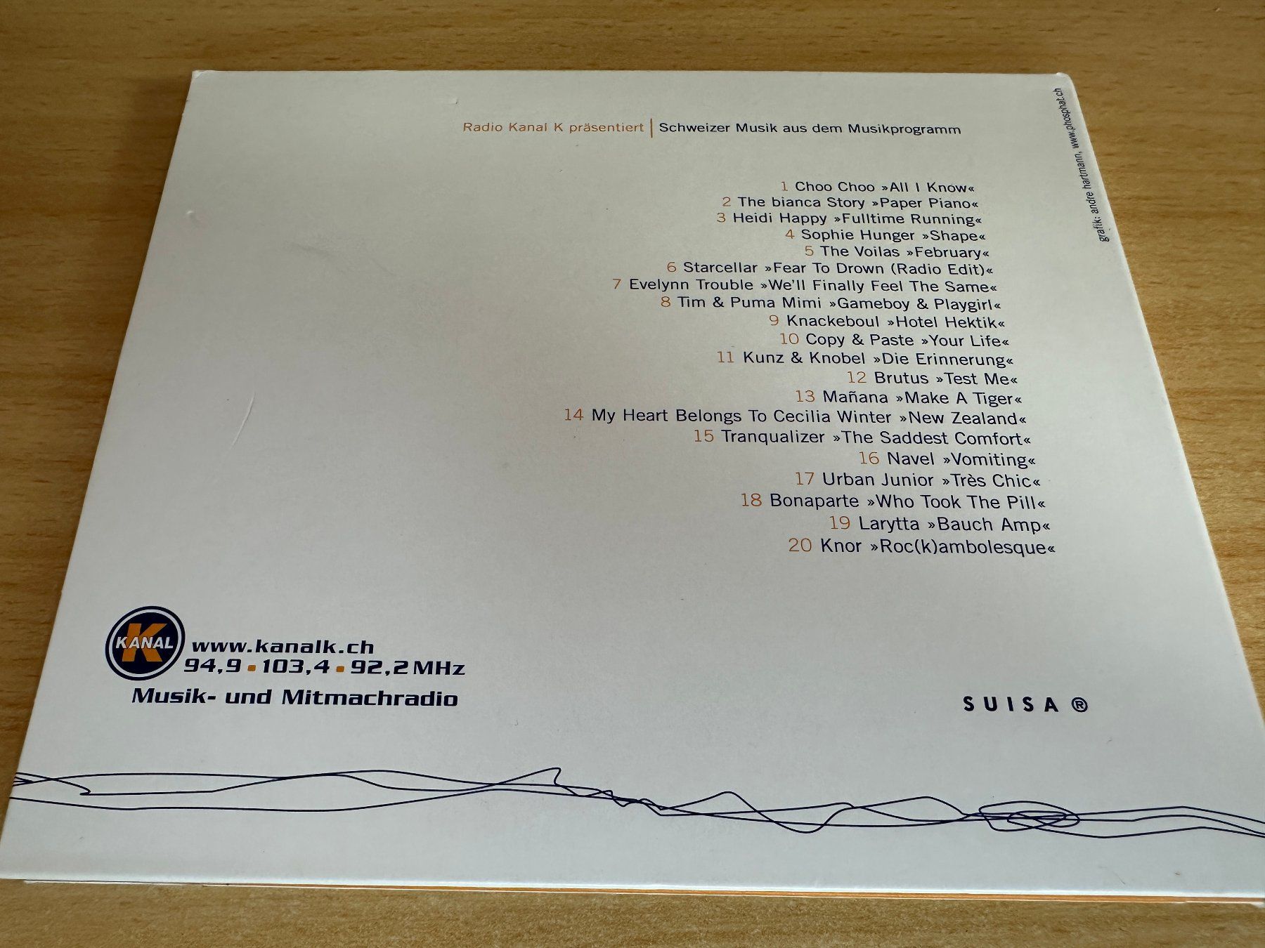 CDs: Various – K-Tracks I CH-Sounds – Gebraucht aus Rikon im Tösstal von Alpenmutz 1