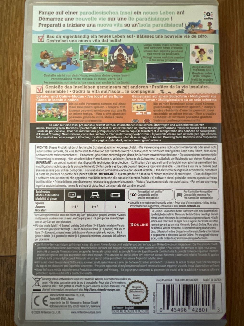 Nintendo Spiele: Animal Crossing New Horizon – Gebraucht aus Fischbach-Göslikon von wur_k2hc 1