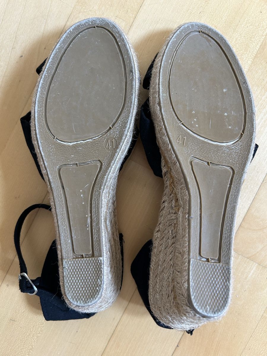 Damenschuhe: Sandals Black Size 41  – Neu (gemäss Beschreibung) aus Zürich von Sophie0569 5