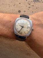 Eterna-Matic Automatique – 34 mm – Cadran patiné – Vintage 