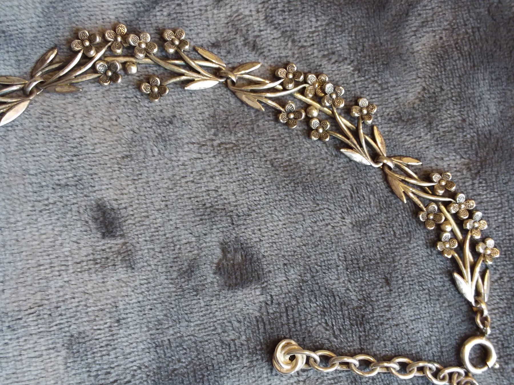 Ketten: Trachtenschmuck Collier, versilbert – Gebraucht aus Zürich von helsan 3