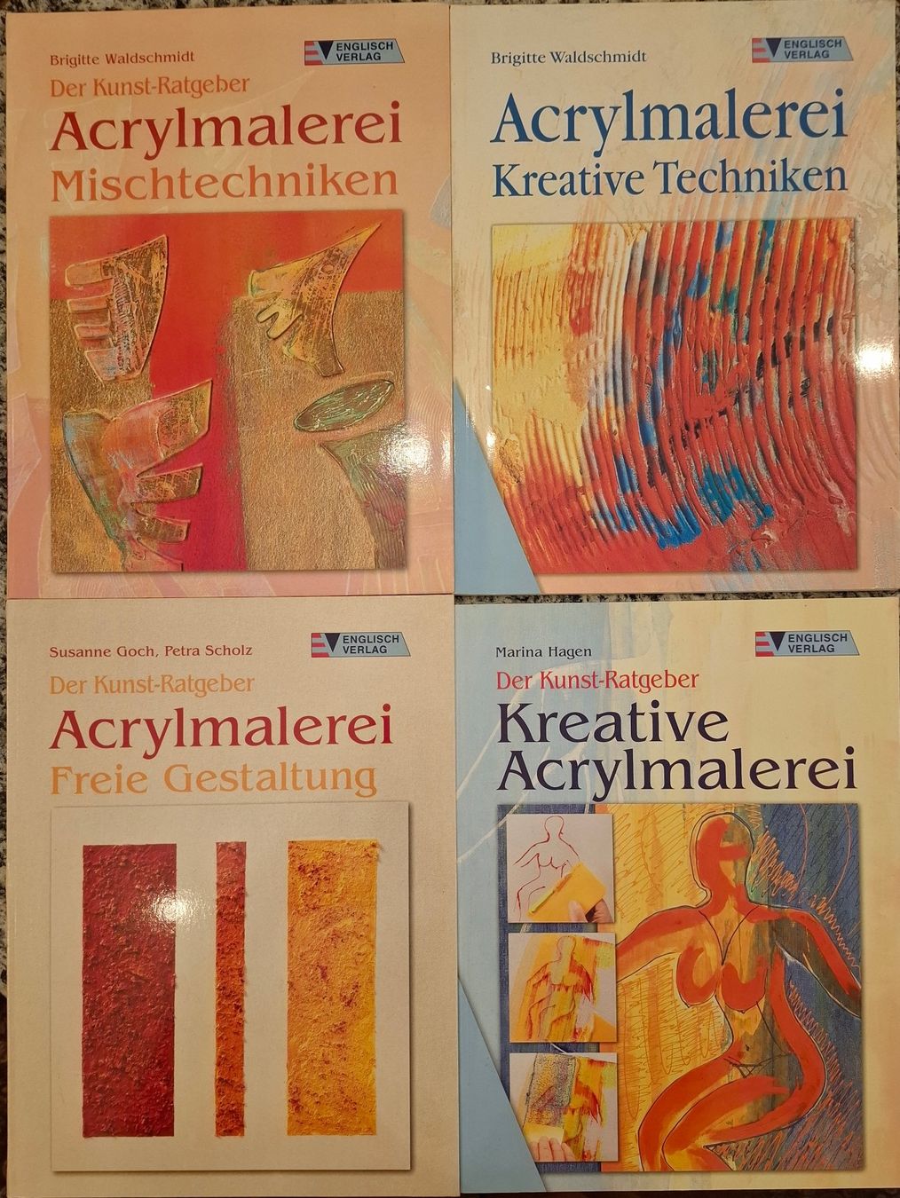 Libri: 4x Acrylmalerei – Usato da Winterthur venduto da rahelmedeaL
