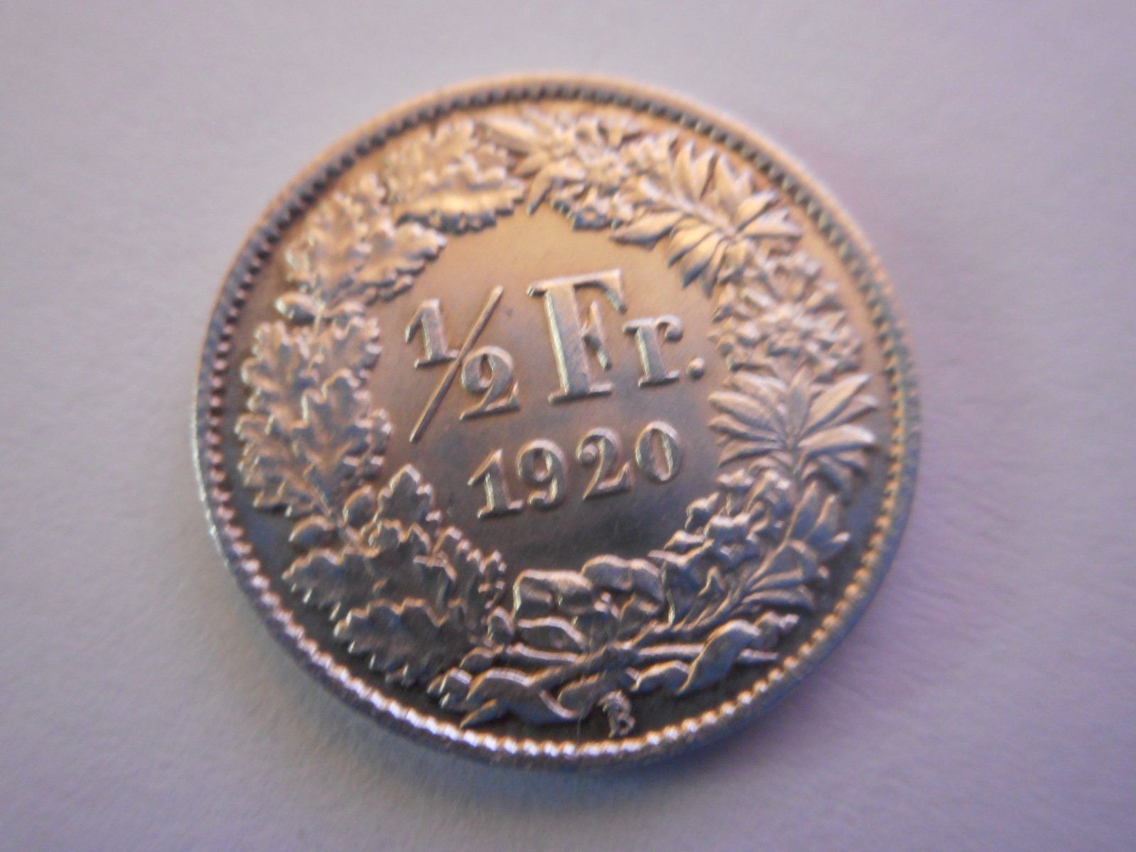 Tutti le monete: 50 Rp. 1920 silber  unz/stgl – Nuovo (secondo la descrizione) da Kriegstetten venduto da pizlad2010 1