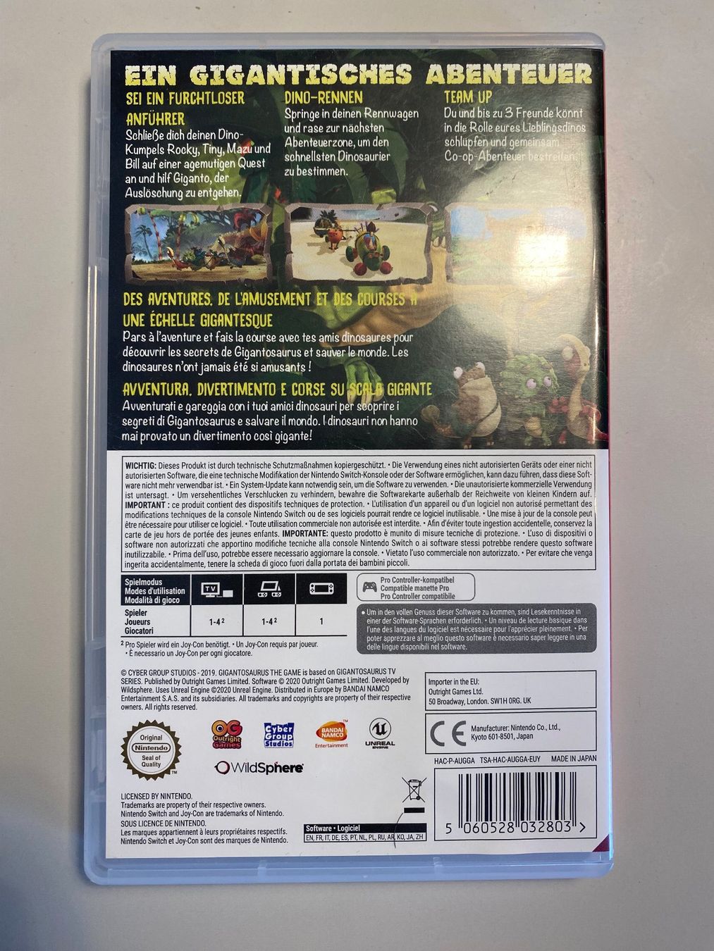 Giochi: Gigantosaurus: Das Videospiel - [Nintendo Switch] – Usato da Hölstein venduto da Chabischrut 1