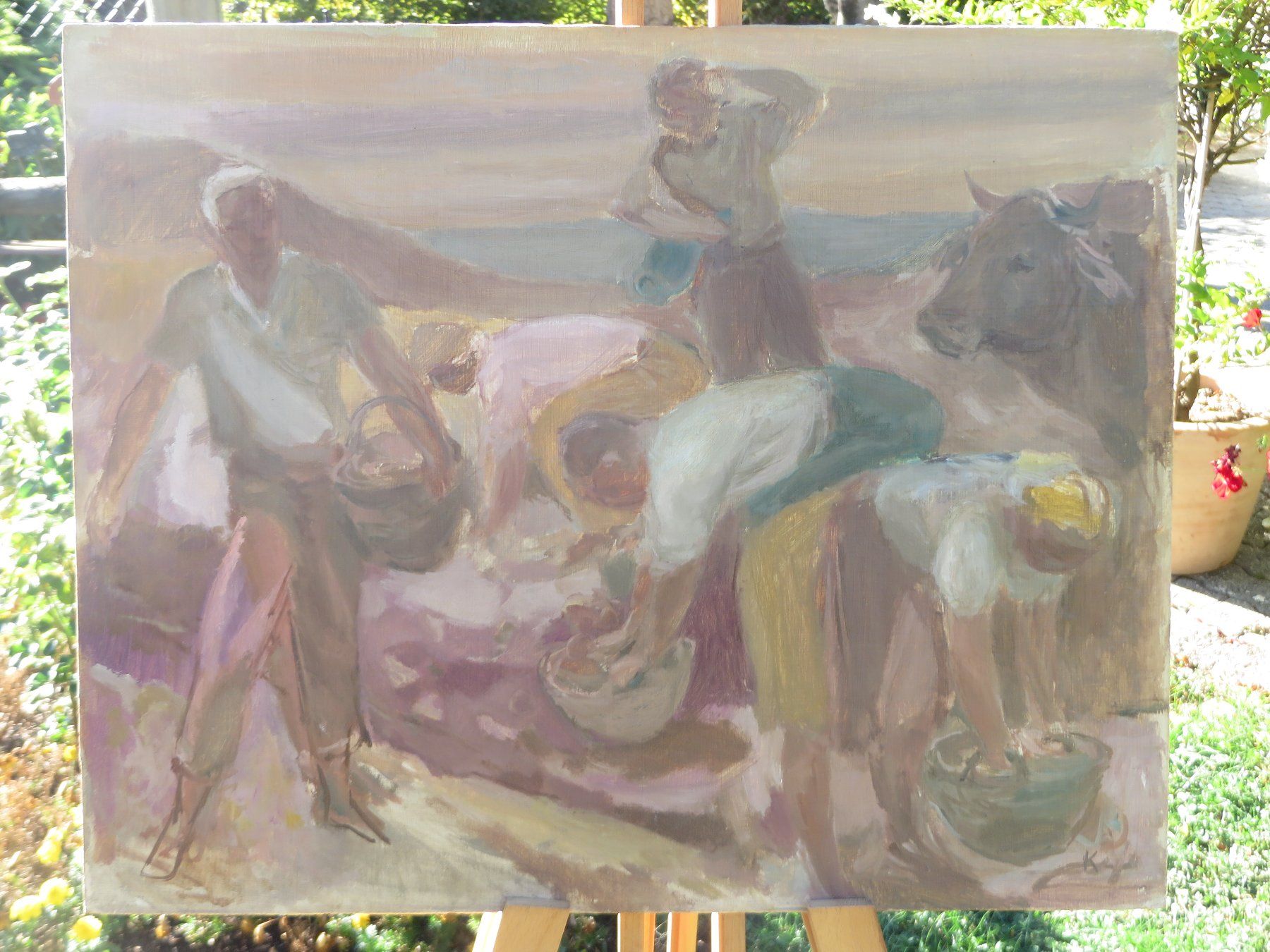 Gemälde: Gottfried Kunz 1910-2000 Oelbild – Gebraucht aus Bad Ragaz von FutureZ 1