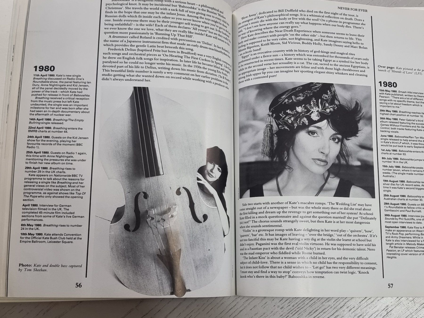 Libri: Kate Bush: A Visual Documentary - Rarität von 1988 – Usato da Villigen venduto da Tschachtlan 9