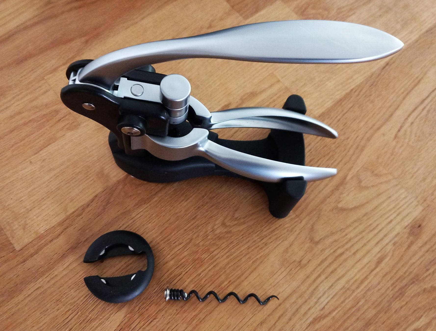 Tire-bouchons & Bouchons: Korkenzieher mit Halterung Elegant Lever System CorkscrewSet – Neuf avec emballage d'origine à Thörigen par Beni511 4