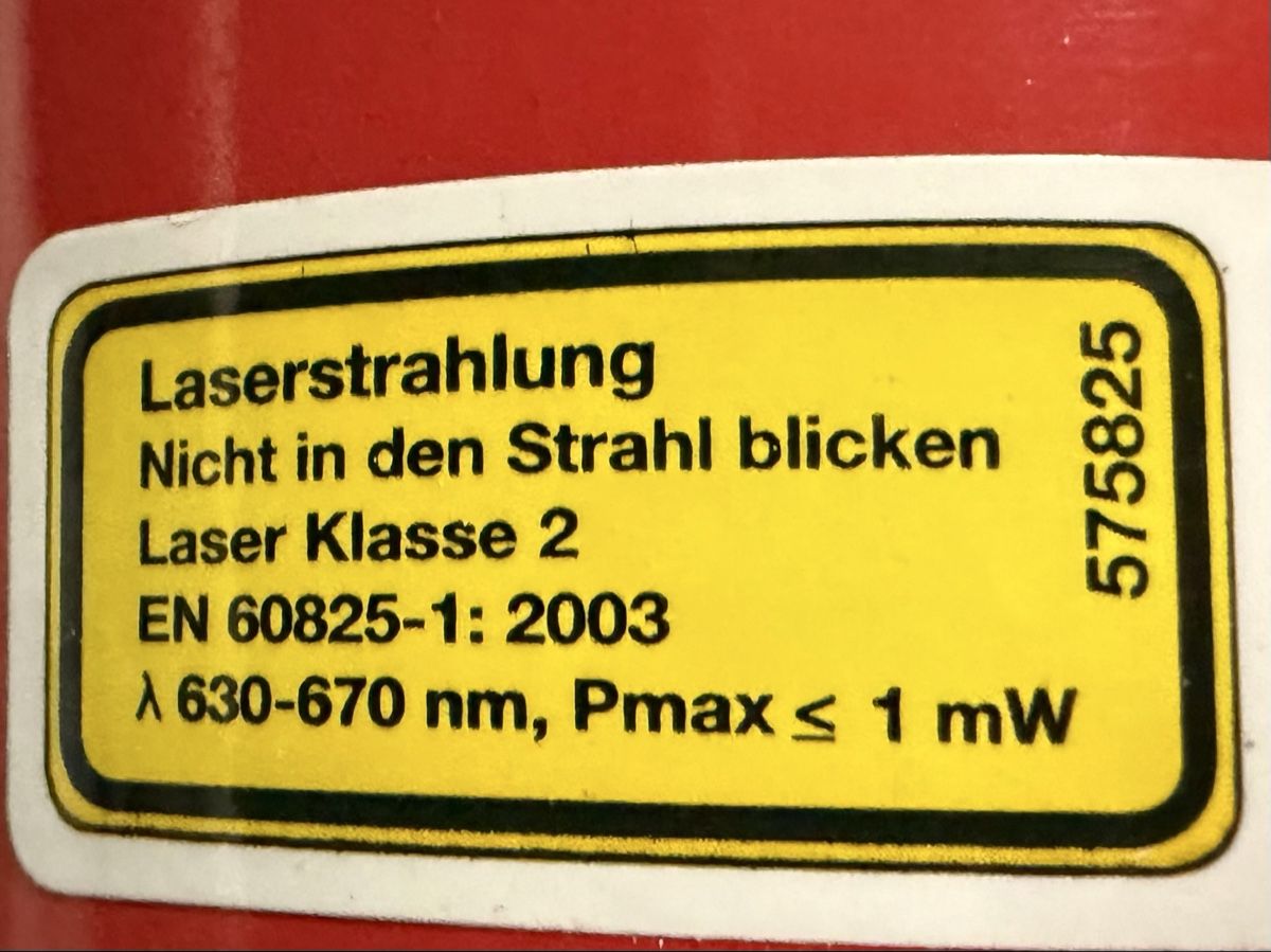 Laserliner Messen: Laser Nivellierger t LUX-TOOLS mit Stativ und Koffer – Gebraucht aus Interlaken von Skandalpreis 6