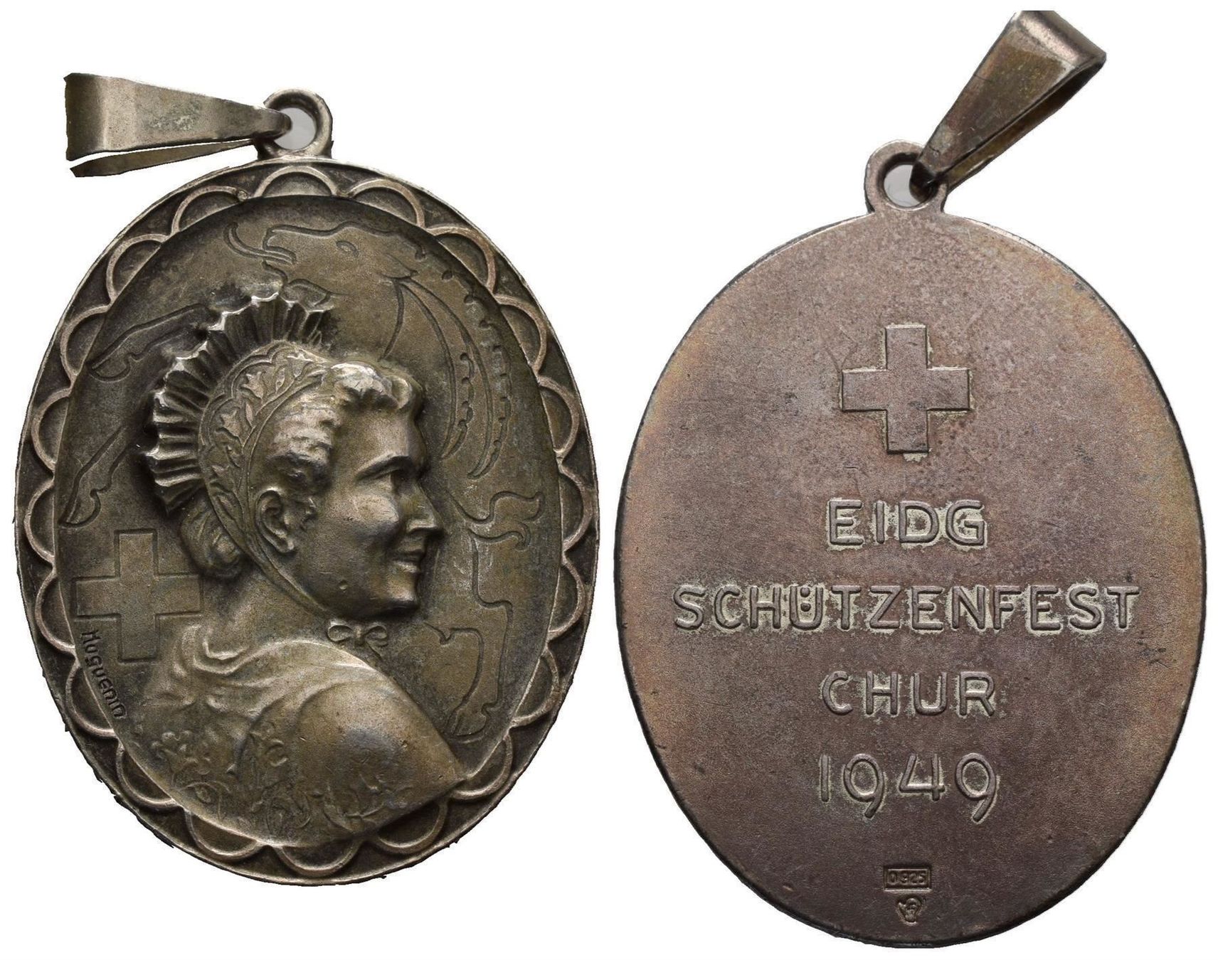 Medaglie: Chur 1949 , Silber , R:859b  /575 – Usato da Trimbach venduto da Solothurn1