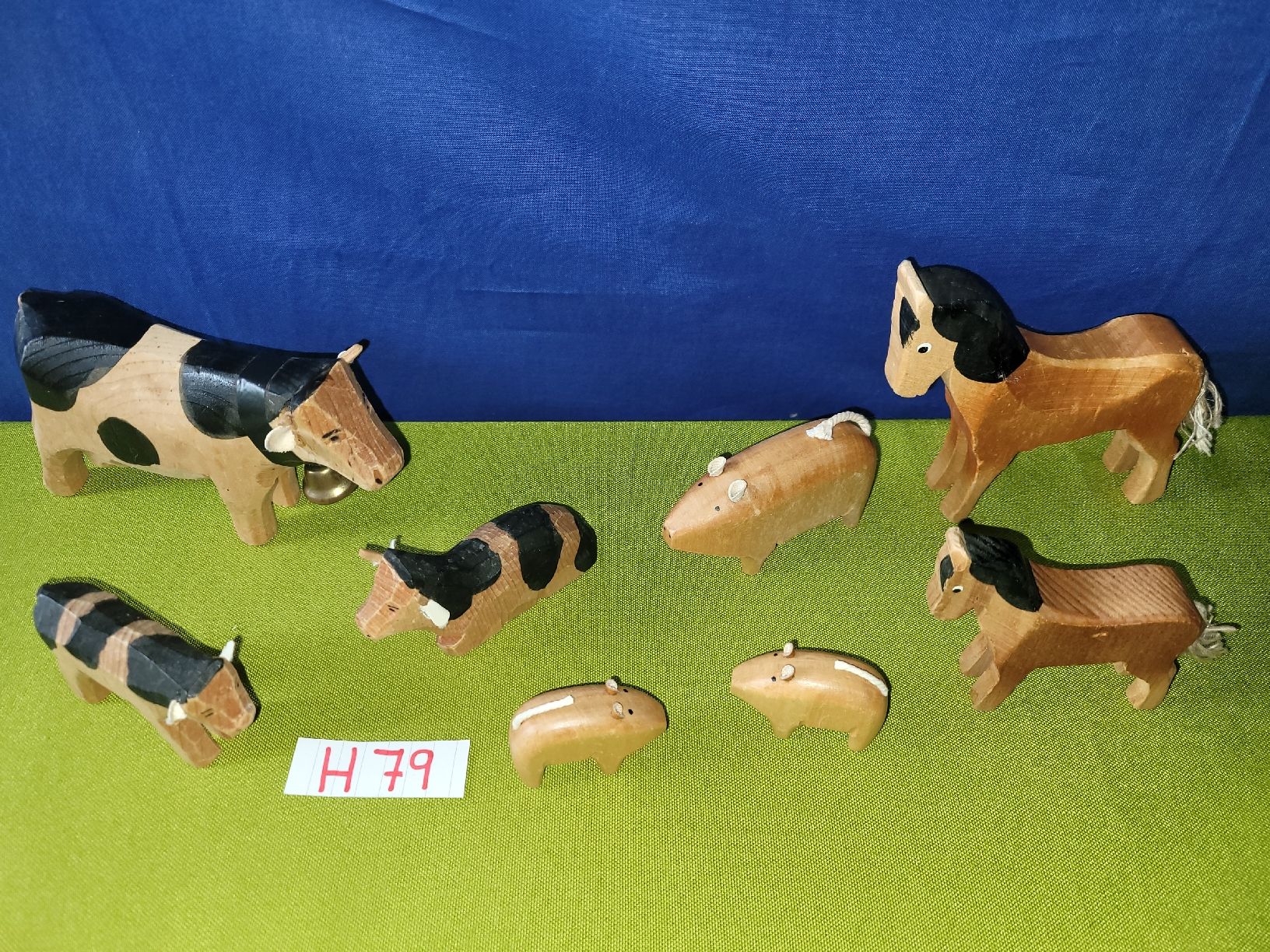 Giocattoli: Holztiere,Bauernhof,Stall H79 – Usato da Aarberg venduto da Fink010