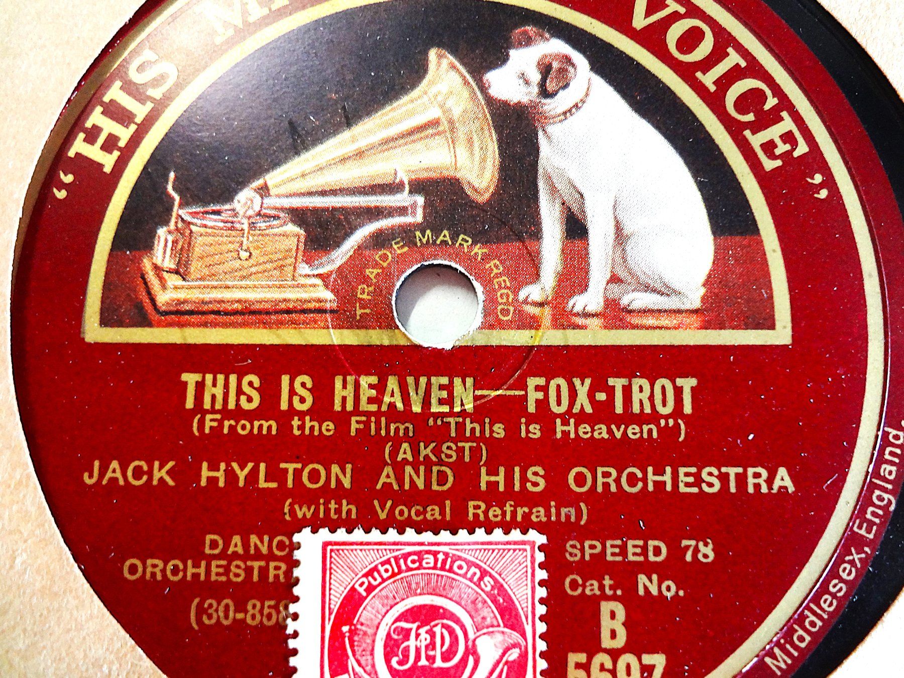 Dischi in vinile: Jack Hylton 30 Schellackplatten bester Britischer Tanzmusik – Usato da Hemishofen venduto da Phonomandy 5