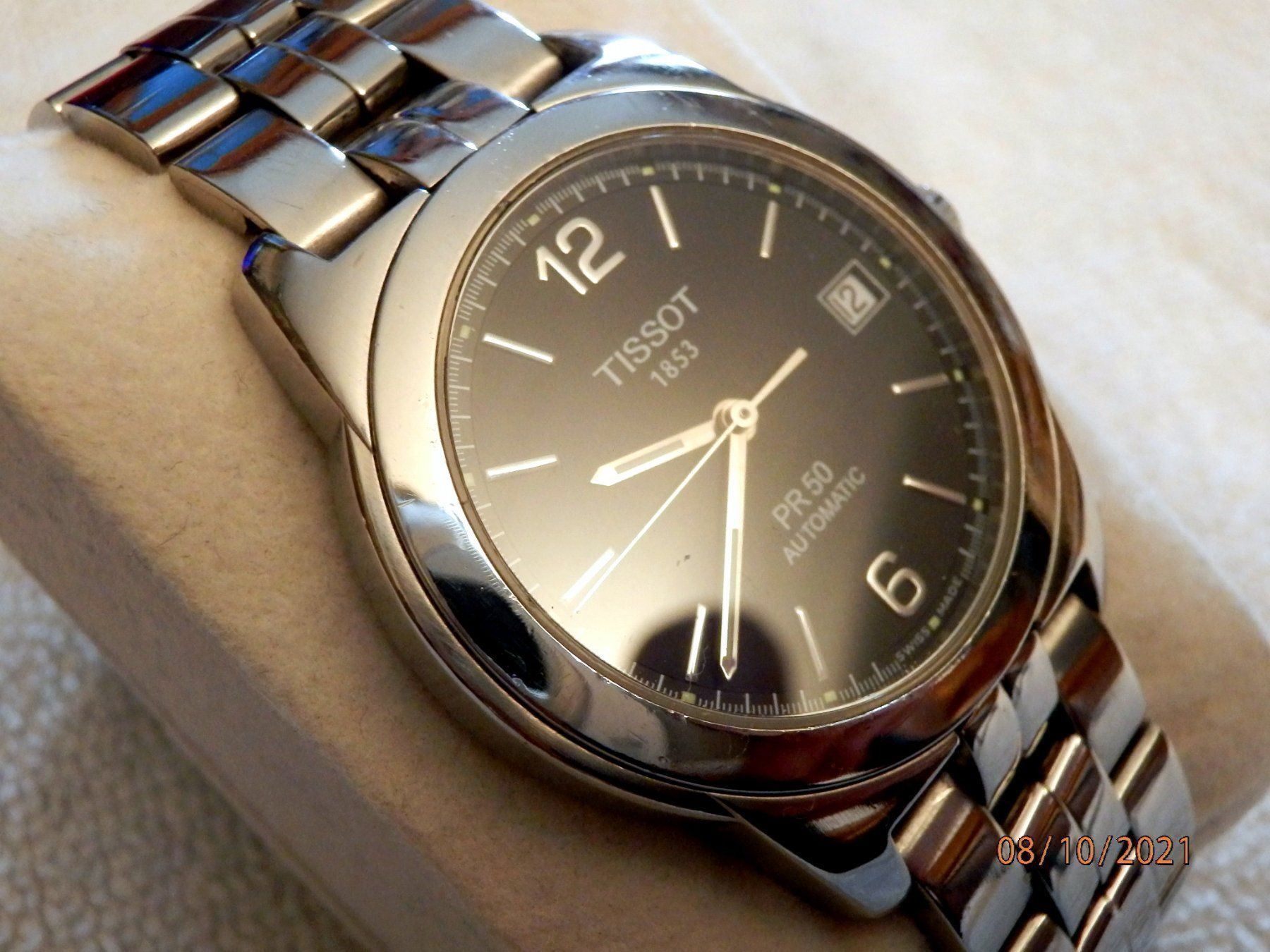 Tissot Uhren: Tissot, Automatic, Datum, 36mm Uhr läuft – Gebraucht aus Ueberstorf von dinbau 1