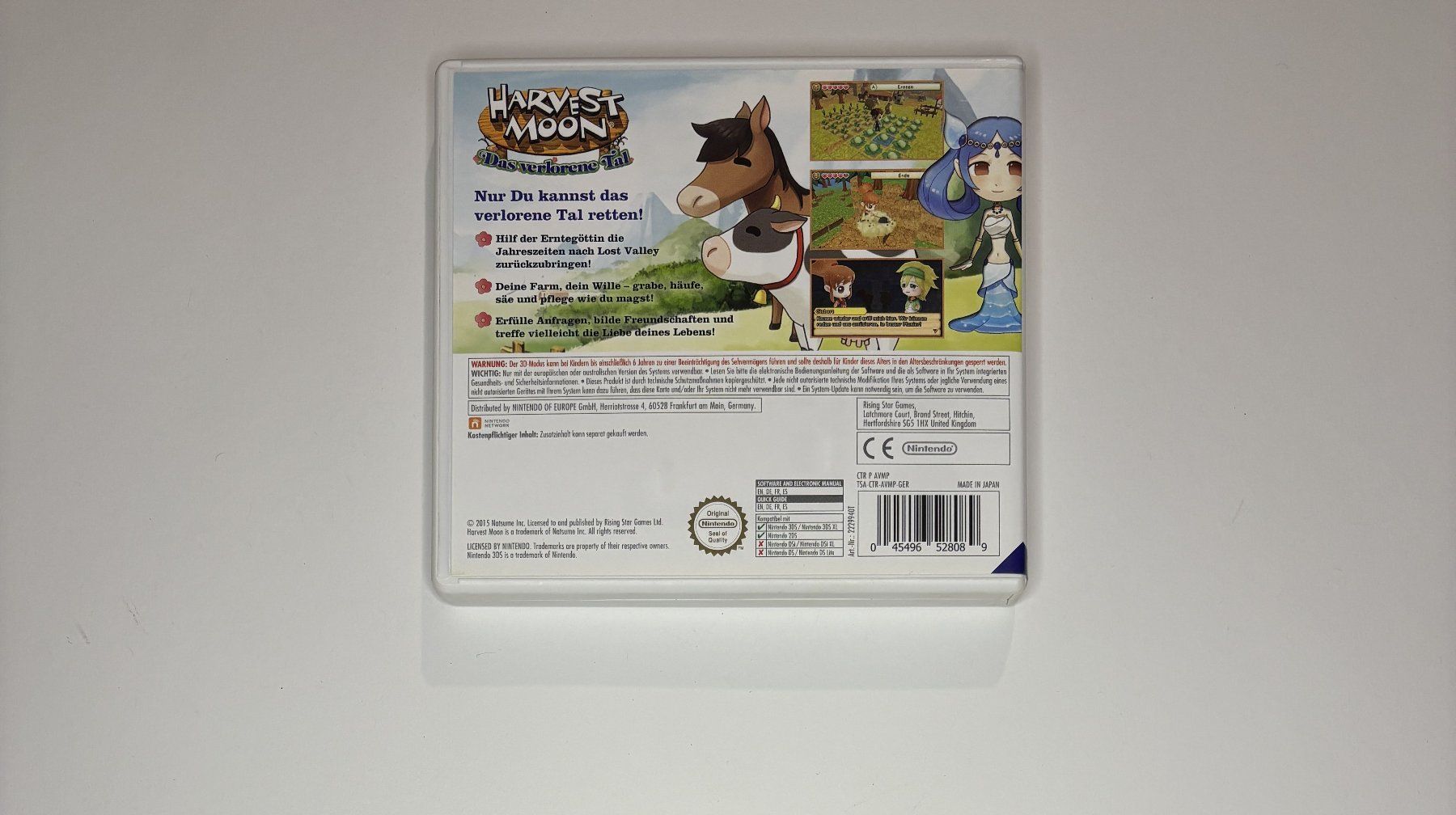 Giochi: 3DS - Harvest Moon: das Verlorene Tal – Usato da Allschwil venduto da Bullach 2