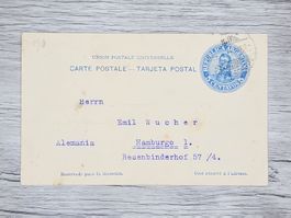 CL16 Carte Postale + Timbre Argentine 1911
