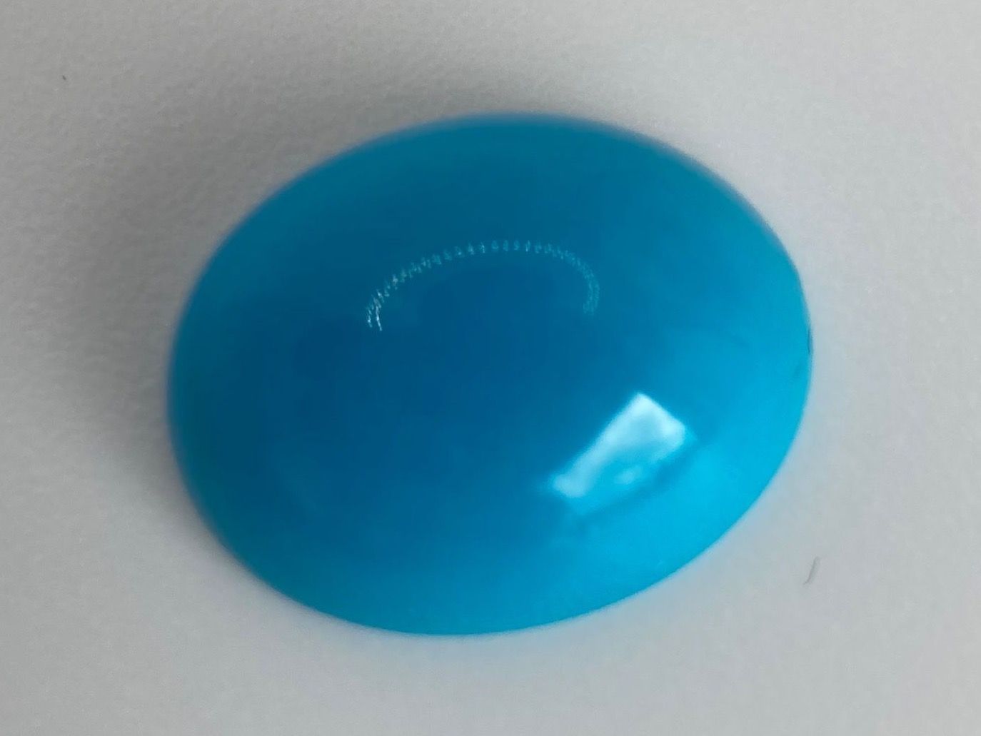 Pietre preziose: Certified natural extra fine blue Turquoise Oval Cab 11x9 – Nuovo (secondo la descrizione) da Boll venduto da fed_fd2s