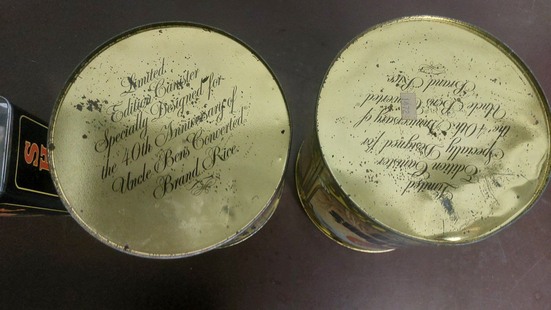 Tutte le decorazioni: 3 Alte Dosen – Usato da Ehrendingen venduto da Bert31 4