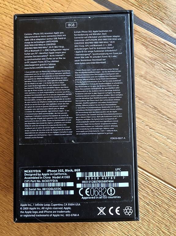 Apple Portables: Iphone 3GS – Défectueux à Buus par Frodo24 3