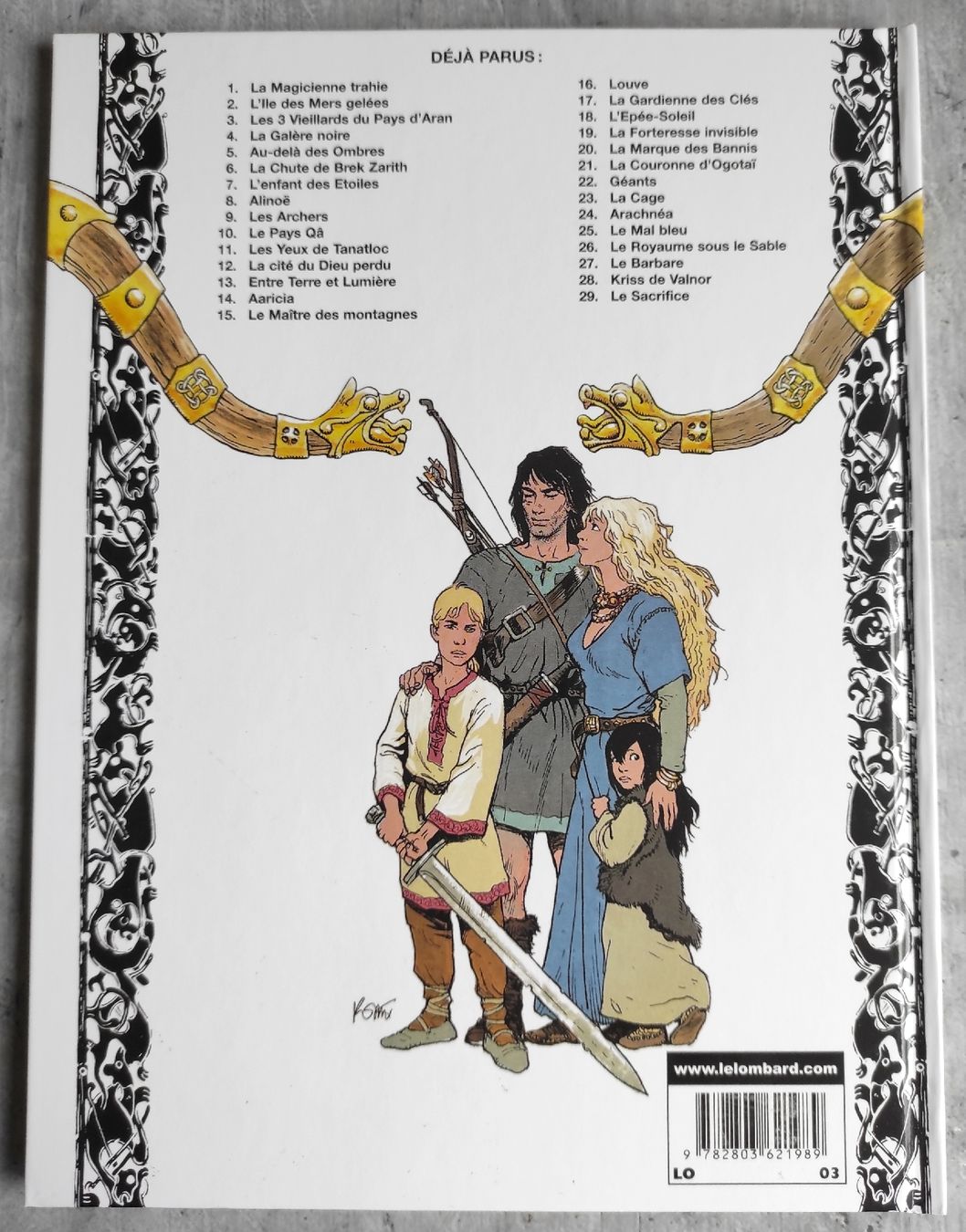 Fumetti: THORGAL 29. Le Sacrifice (EO) – Usato da Biel/Bienne venduto da pijama 1