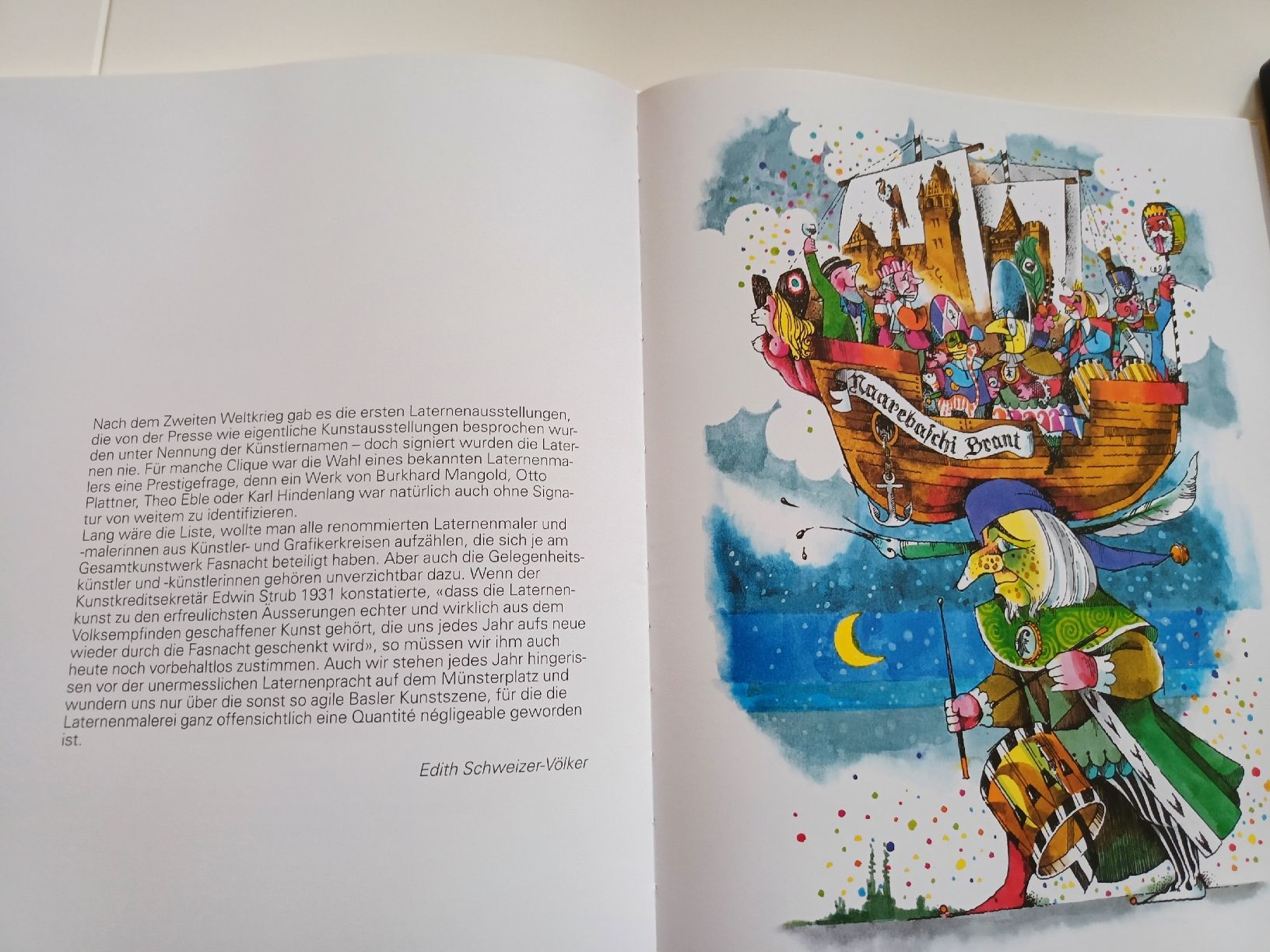 Bücher: Buch Fasnachtsgeschichte Basel  carnaval de Bâle – Gebraucht aus Bex von Canouille 3