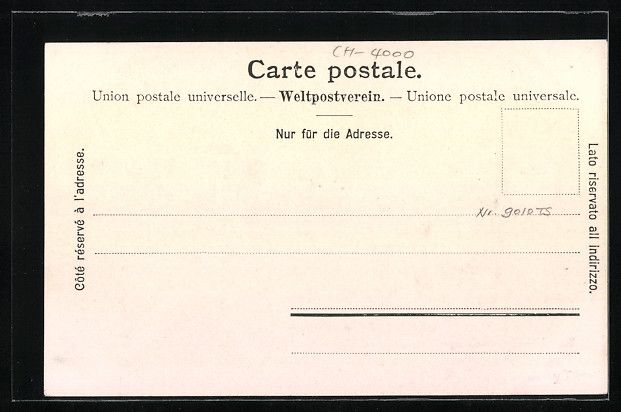 Cartes postales: Basel, Strasse am Steinenberg mit Gesch – D'occasion à Berlin par bartko-reher 1