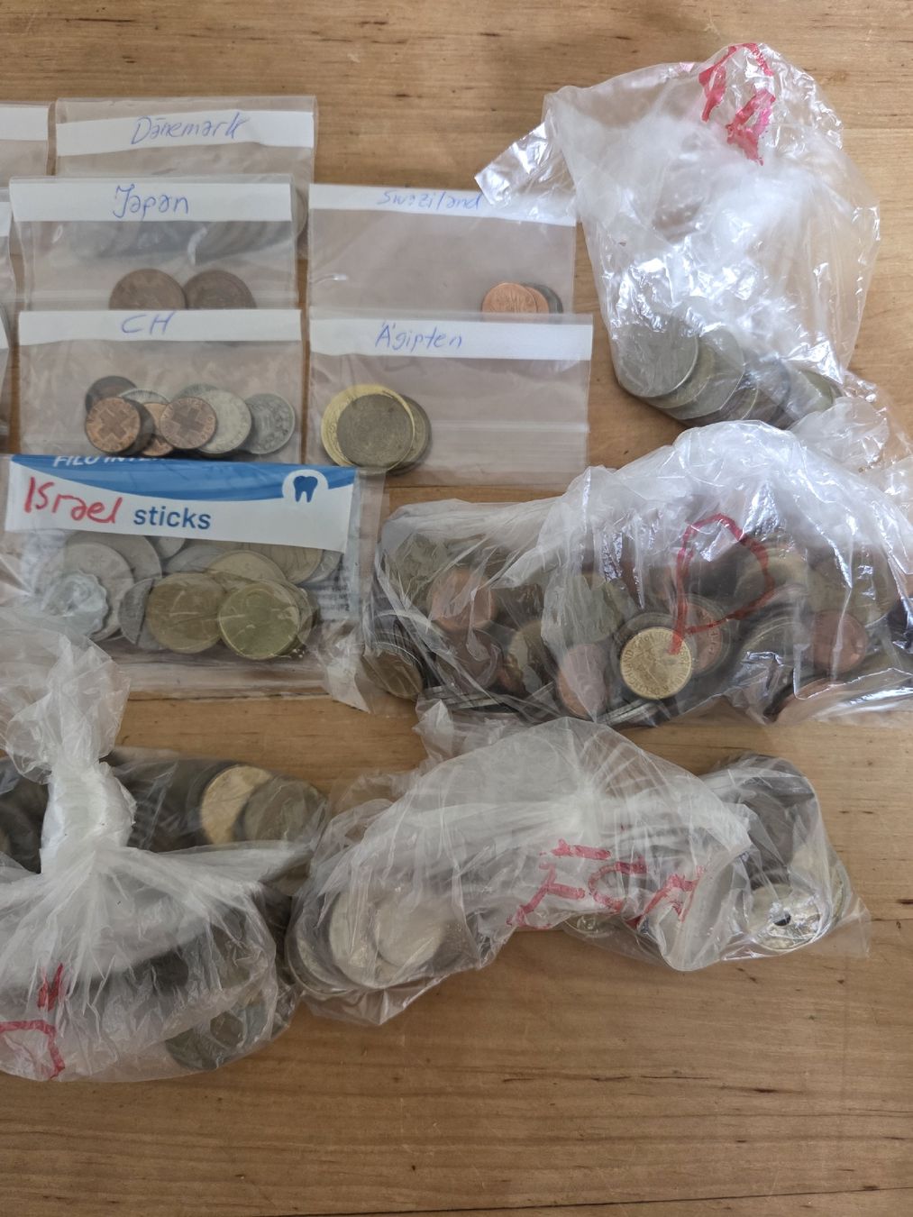 Alle Münzen: Münzsammlung div. Länder  – Gebraucht aus Winterthur von Veteran-67 3