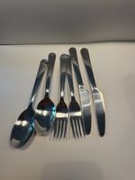 Besteck Set 6-teilig Edelstahl gebraucht