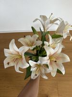 🌸Lilien künstlich weiss🌸