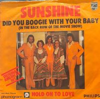 Vinyl-Single Sunshine - Did You Boogie With Your Baby